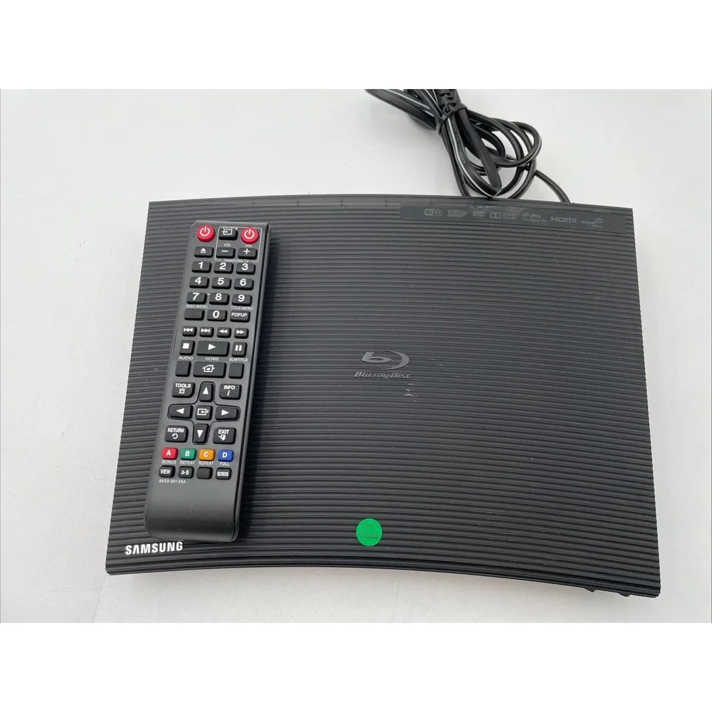 Samsung BD-J5700 Blu-ray & DVD Player Wi-Fi Streaming With HDMI Working W Remote